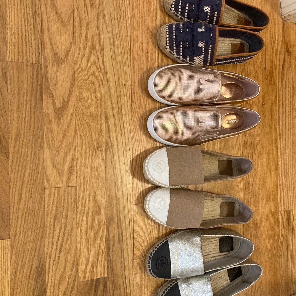 Tory Burch and Micheal kors shoe bundle